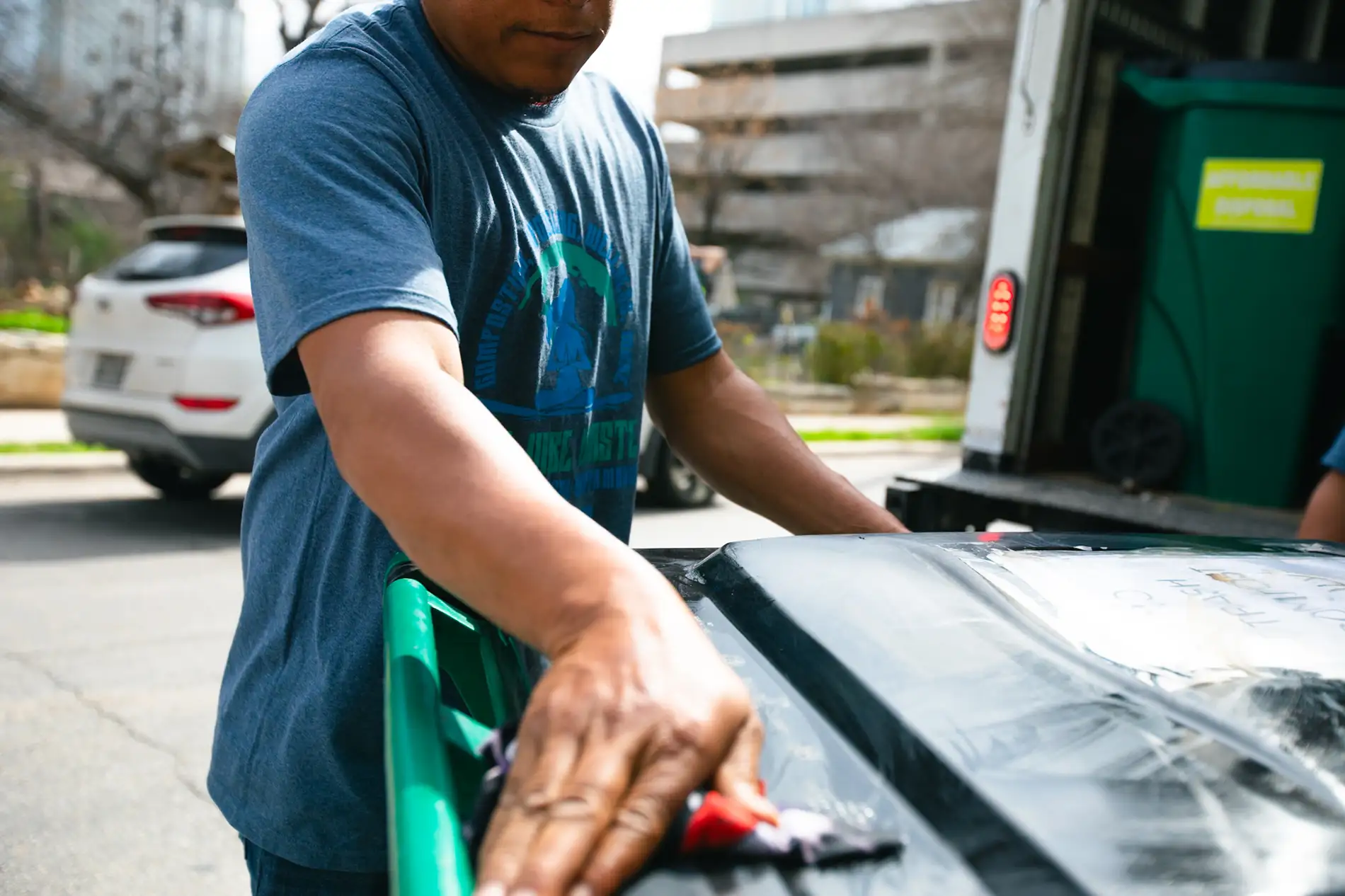 Dumpster and compost container