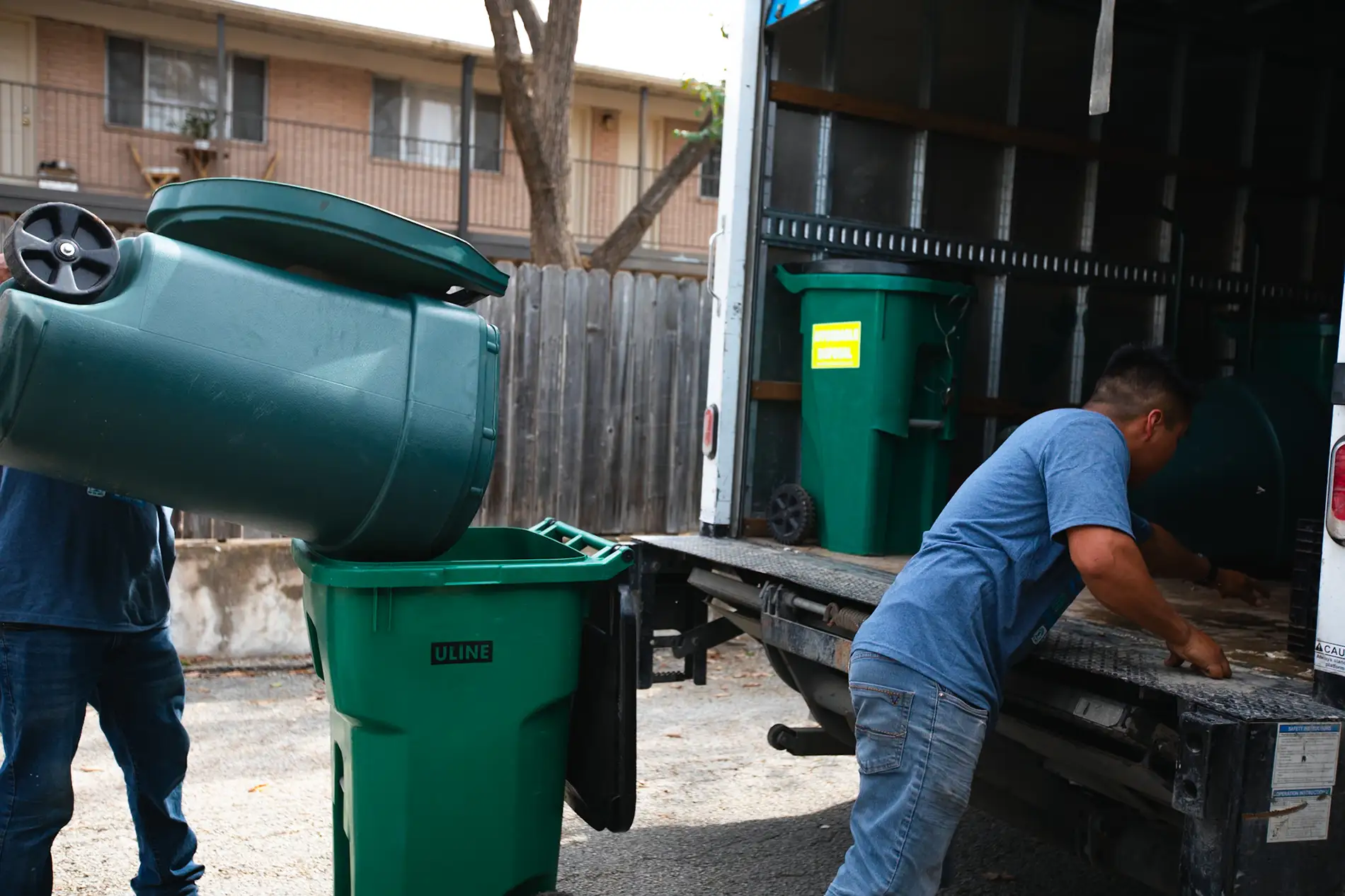 Apartment compost bins